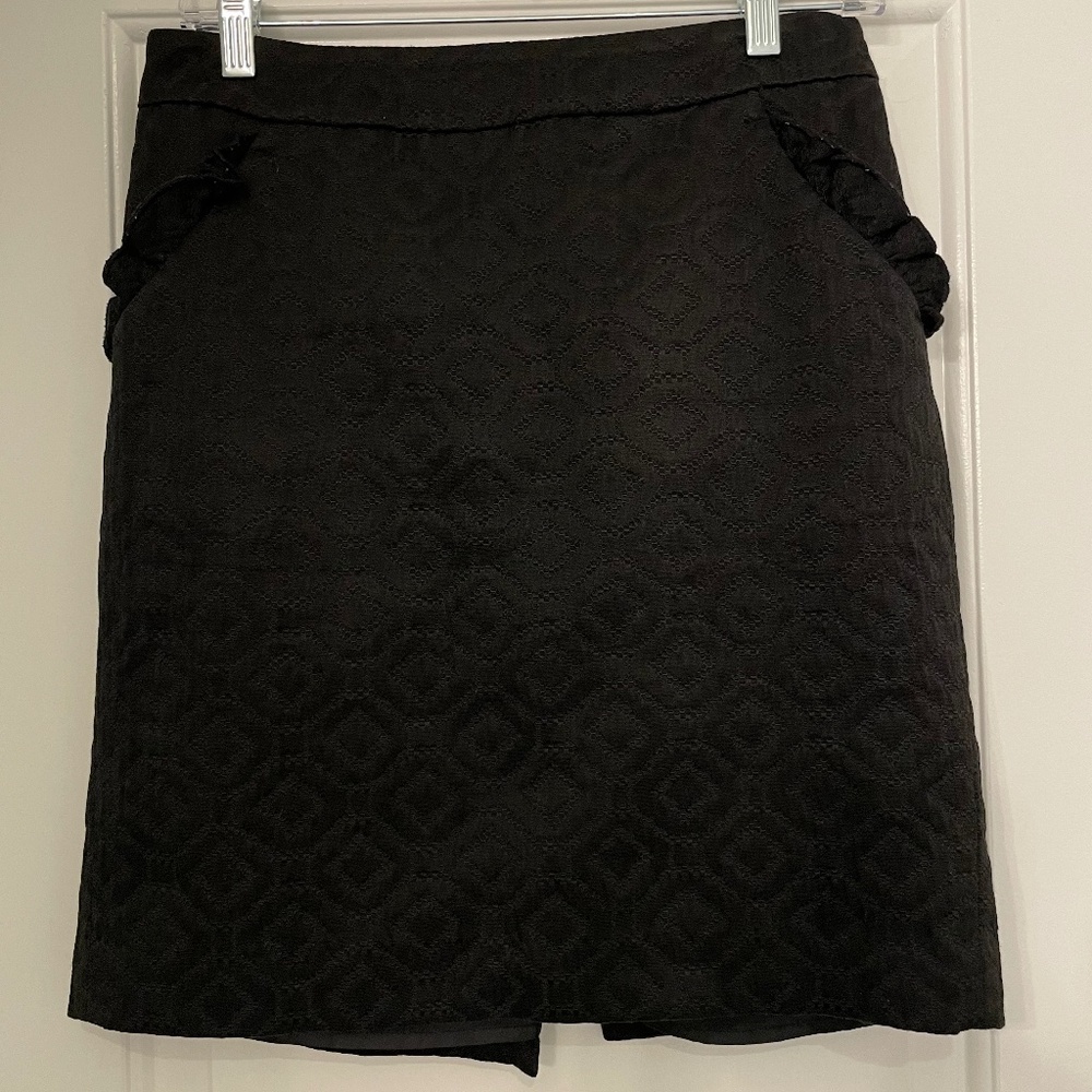 LOFT patterned skirt